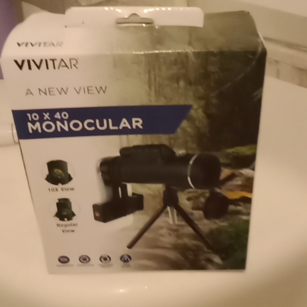 Really nice 10x40 monocular viewer increases magnification 10 times